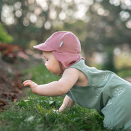 Jan & Jul Kids Sun Soft Baby Caps Dusty Rose