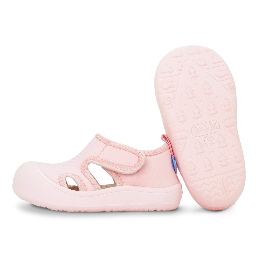 Jan & Jul Kids SunnyBreeze Sandals Soft Pink side view