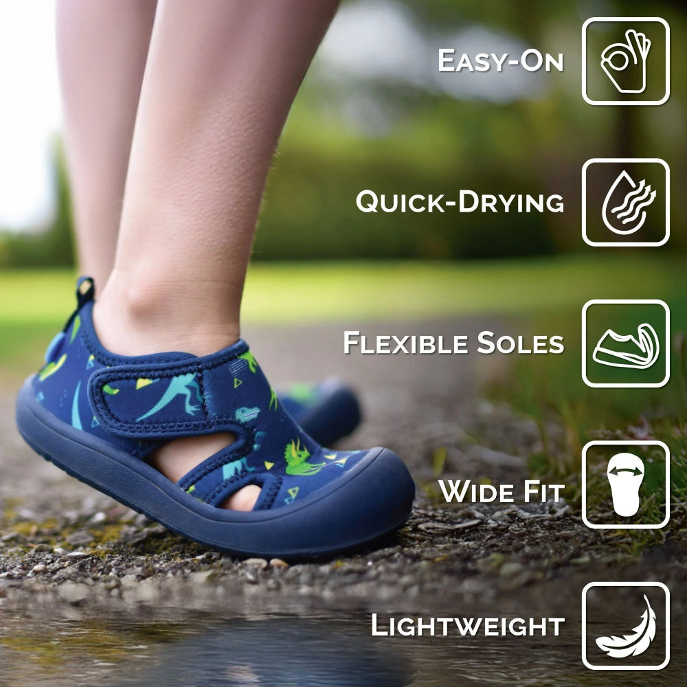 Jan & Jul Kids Sunnybreeze Sandals Blue Whale