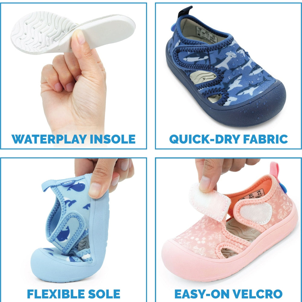 Jan & Jul Kids Sunnybreeze Sandals Lavender Ice Cream