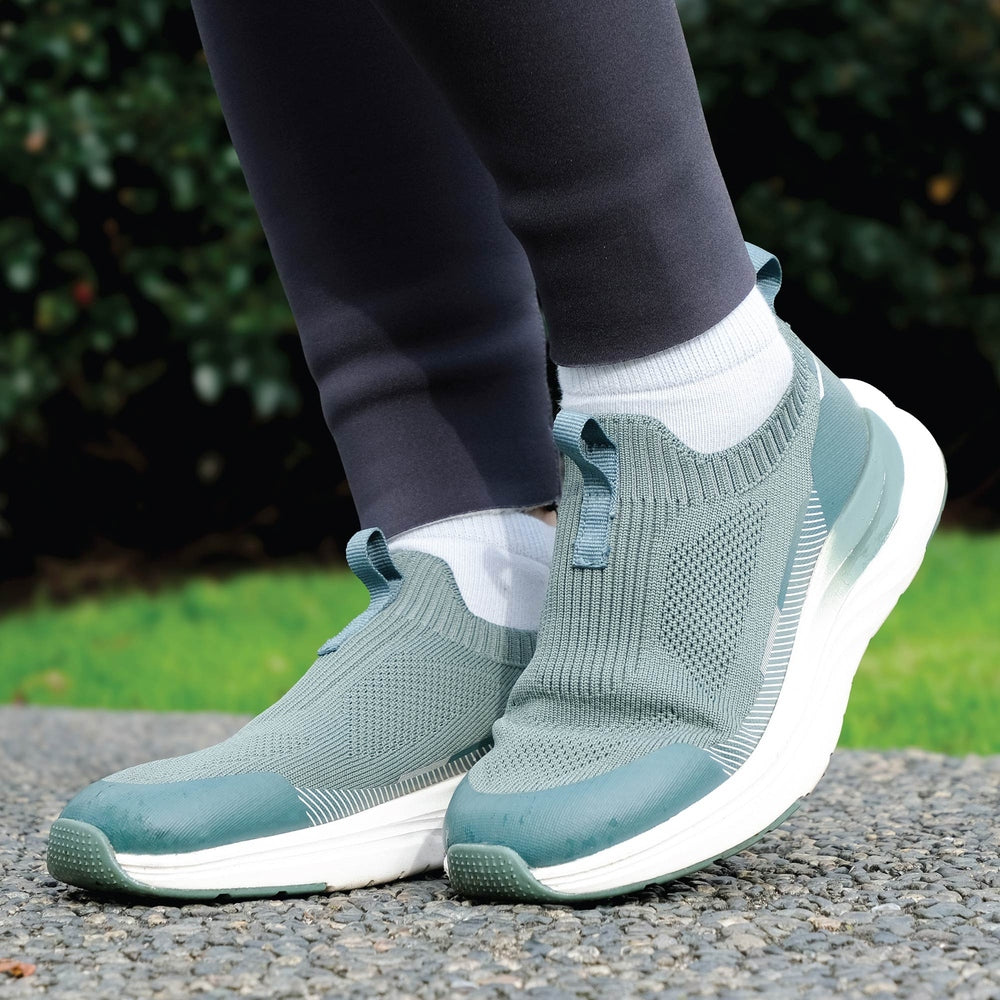 Jan & Jul Kids Urban Slip On Shoes Dark Sage Green top view
