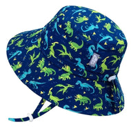 Jan & Jul Kids Water Repellent Bucket Hats Dinoland