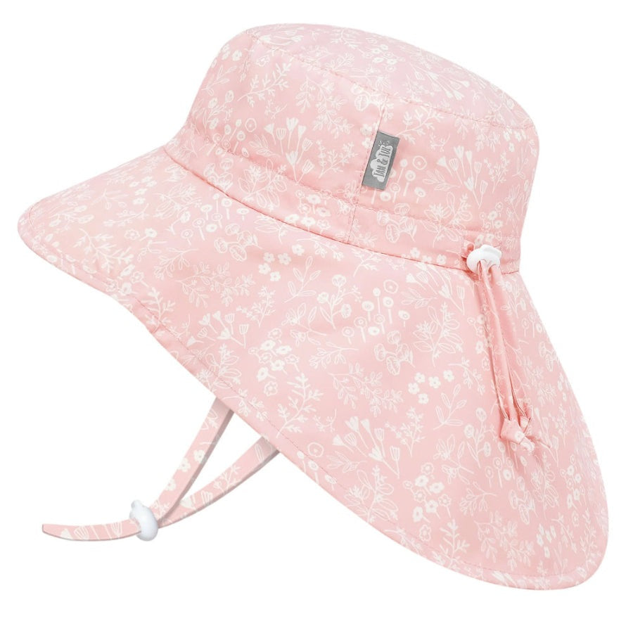 Jan & Jul Kids Water Repellent Xplorer Hats Pink Prairie