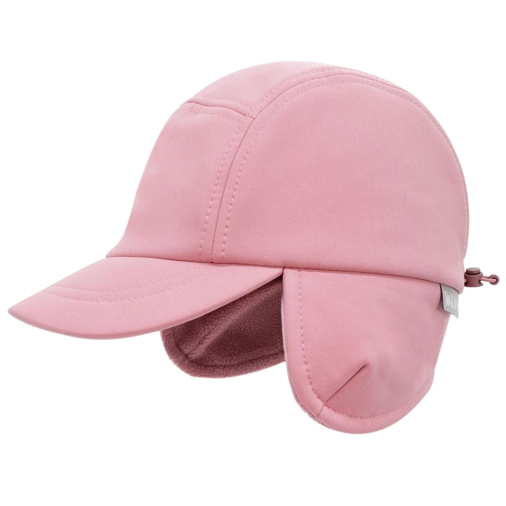 Jan & Jul Kids Water Resistant Softshell Cap Dusty Rose