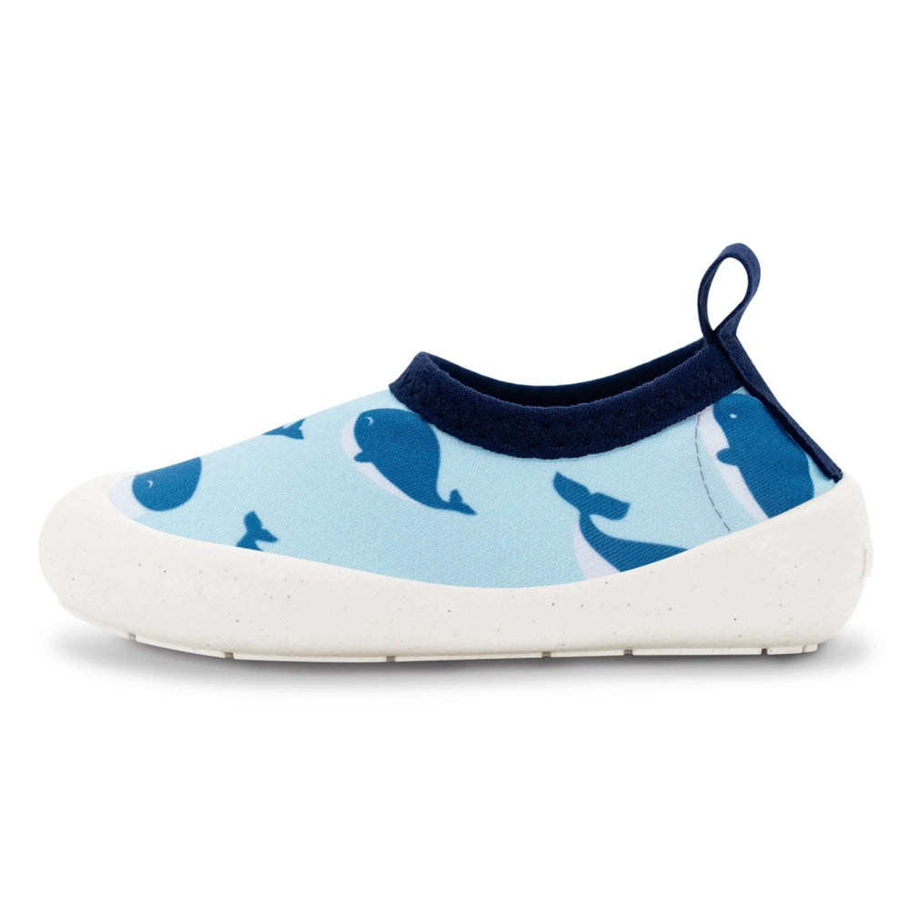 Jan & Jul Kids Water Shoes Blue Whale