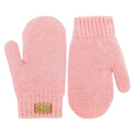 Jan & Jul Knit Mitten Dusty Pink
