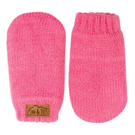 Jan & Jul Knit Mitten Watermelon Pink