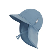 Jan & Jul Sun Soft UV Baby Caps Blue Grey