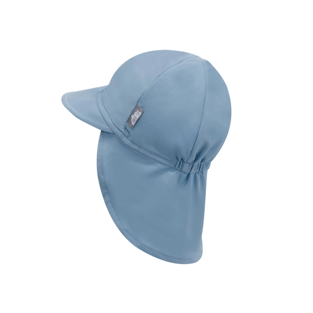 Jan & Jul Sun Soft UV Baby Caps Blue Grey
