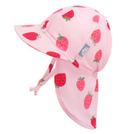 Jan & Jul Sun Soft UV Baby Caps Pink Strawberry