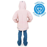 Jan & Jul Waterproof Cozy Dry Rain Jacket Light Pink