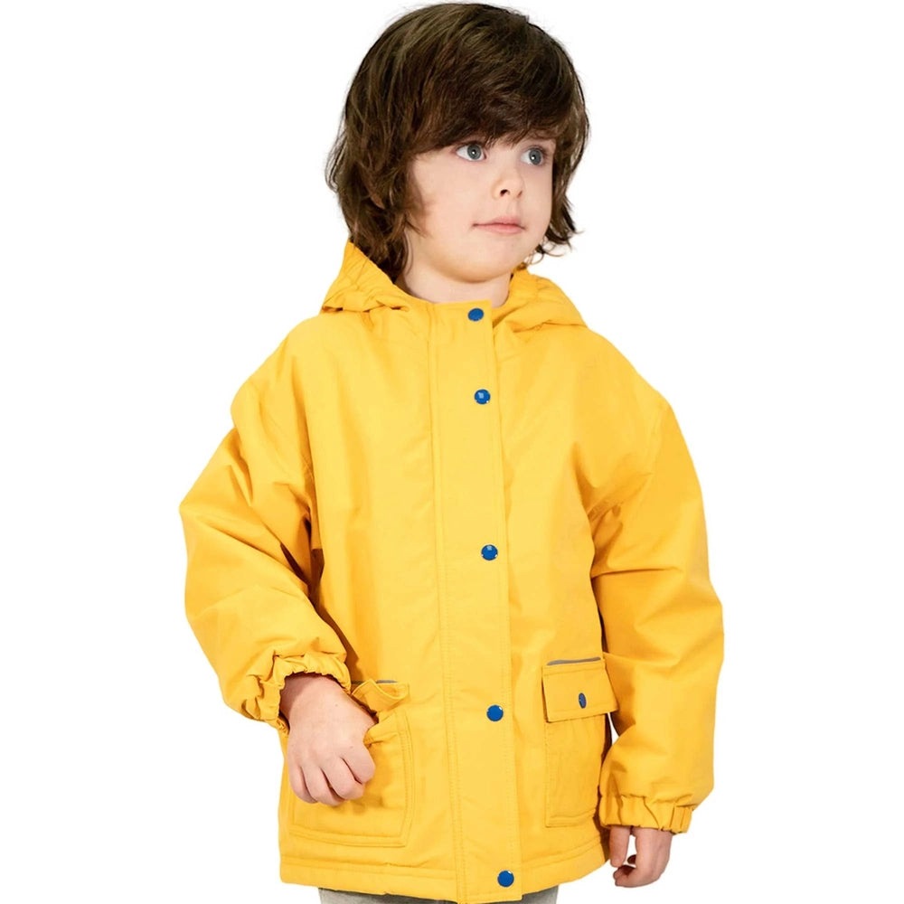 Jan & Jul Waterproof Cozy Dry Rain Jacket Yellow