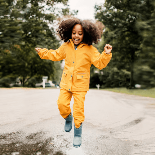 Jan & Jul Waterproof Cozy Dry Rain Pants Yellow