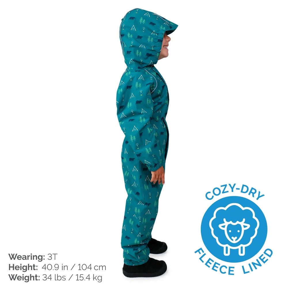 Jan & Jul Waterproof Cozy Dry Rain Suit Summer Camp