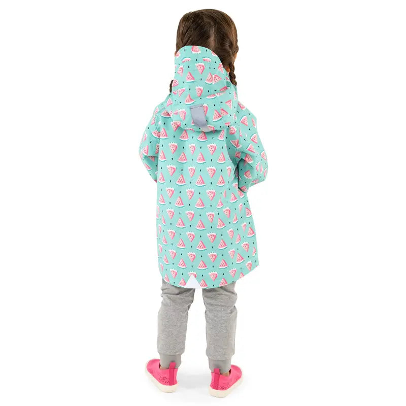 Jan & Jul Waterproof Puddle Dry Rain Jacket Watermelon