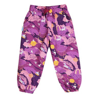 Jan & Jul Waterproof Puddle Dry Rain Pants Purple Dream