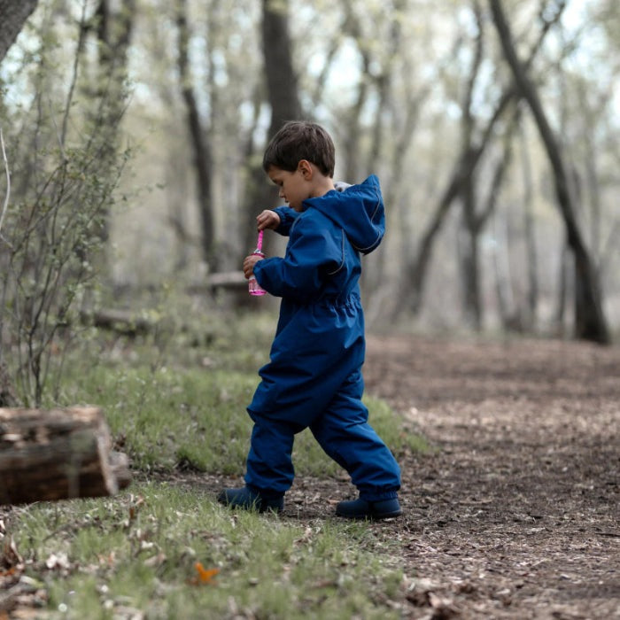 Jan & Jul Waterproof Puddle Dry Rain Suit Nebula Blue