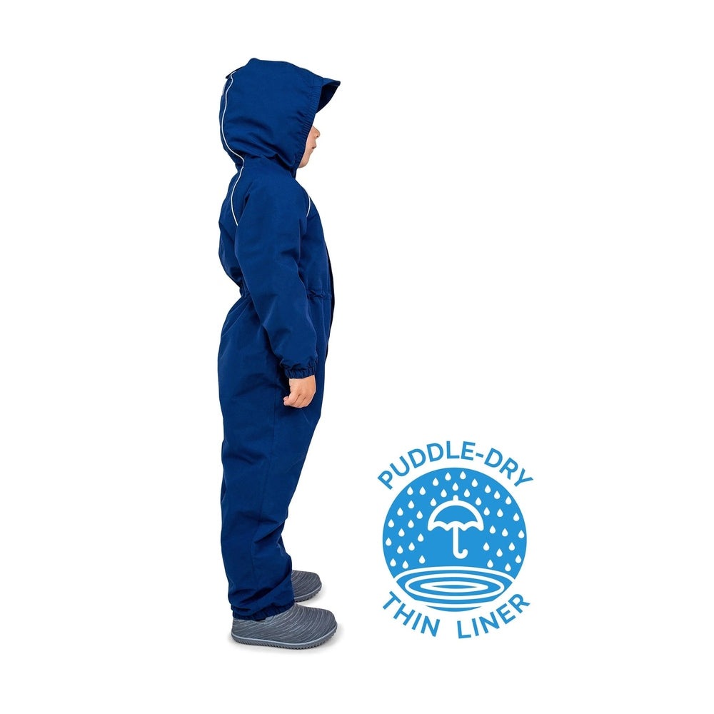 Jan & Jul Waterproof Puddle Dry Rain Suit Nebula Blue