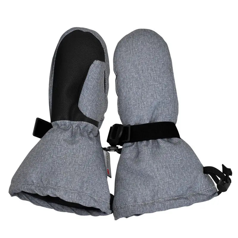 Jan & Jul Waterproof Toasty Dry Mitten Thumb Heather Grey