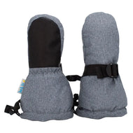 Jan & Jul Waterproof Toasty Dry Mitten Thumb Heather Grey