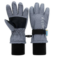 Jan & Jul Waterproof Toasty Dry Snow Gloves Heather Grey