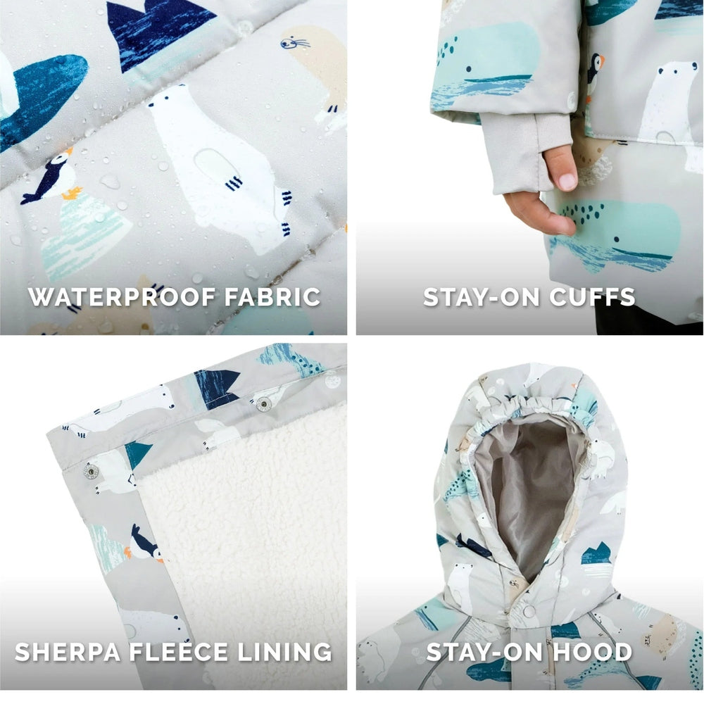 Jan & Jul Waterproof Winter Coat Polar Pals
