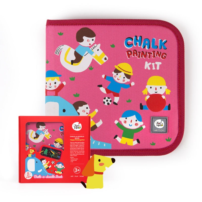 Jar Melo Chalk-A-Doodle Book-Happy Kindergarten