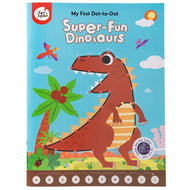 Jar Melo Dot-To-Dot Drawing Book-Super-Fun Dinosaur