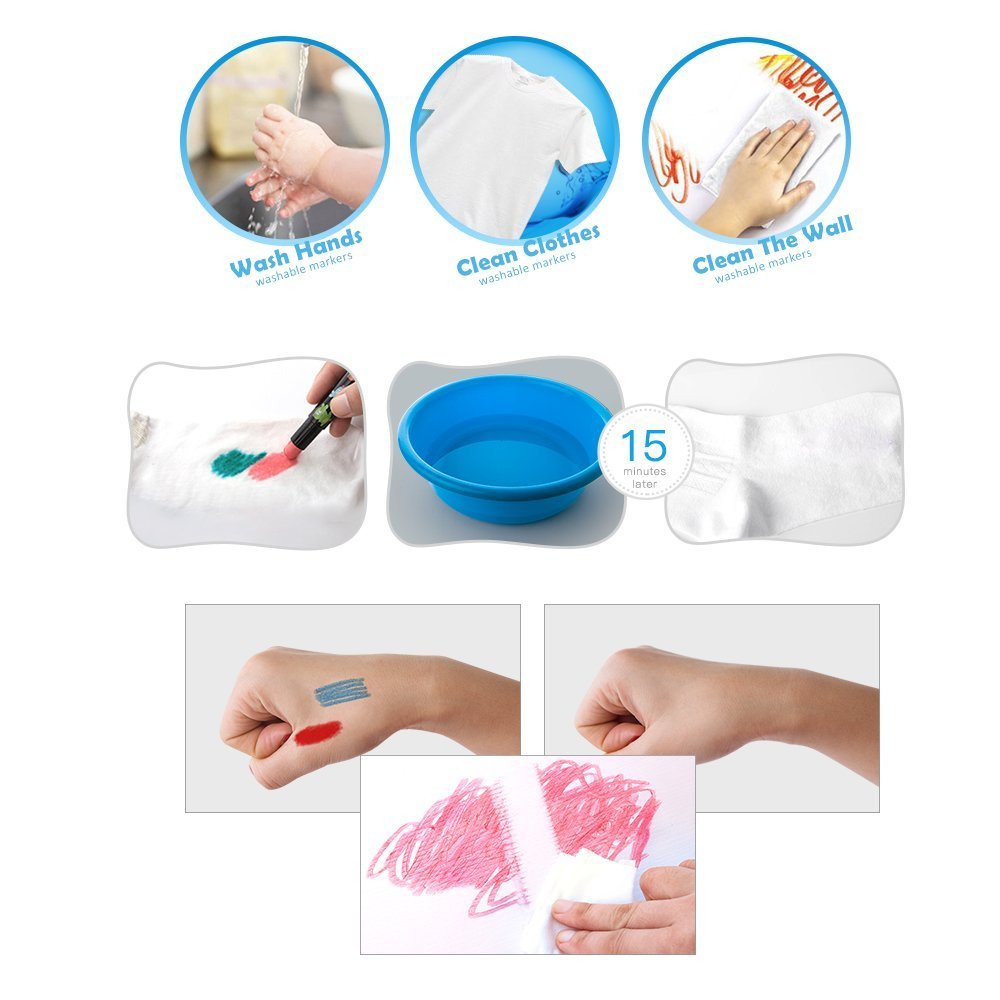 Jar Melo Silky Washable Crayons 36 Colors