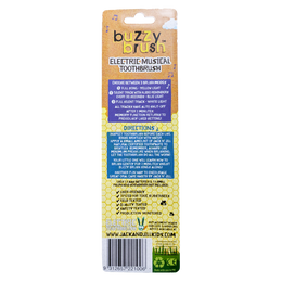 Jack N Jill Kids Electric Musical Toothbrush Buzzy Brush - 3+ Years
