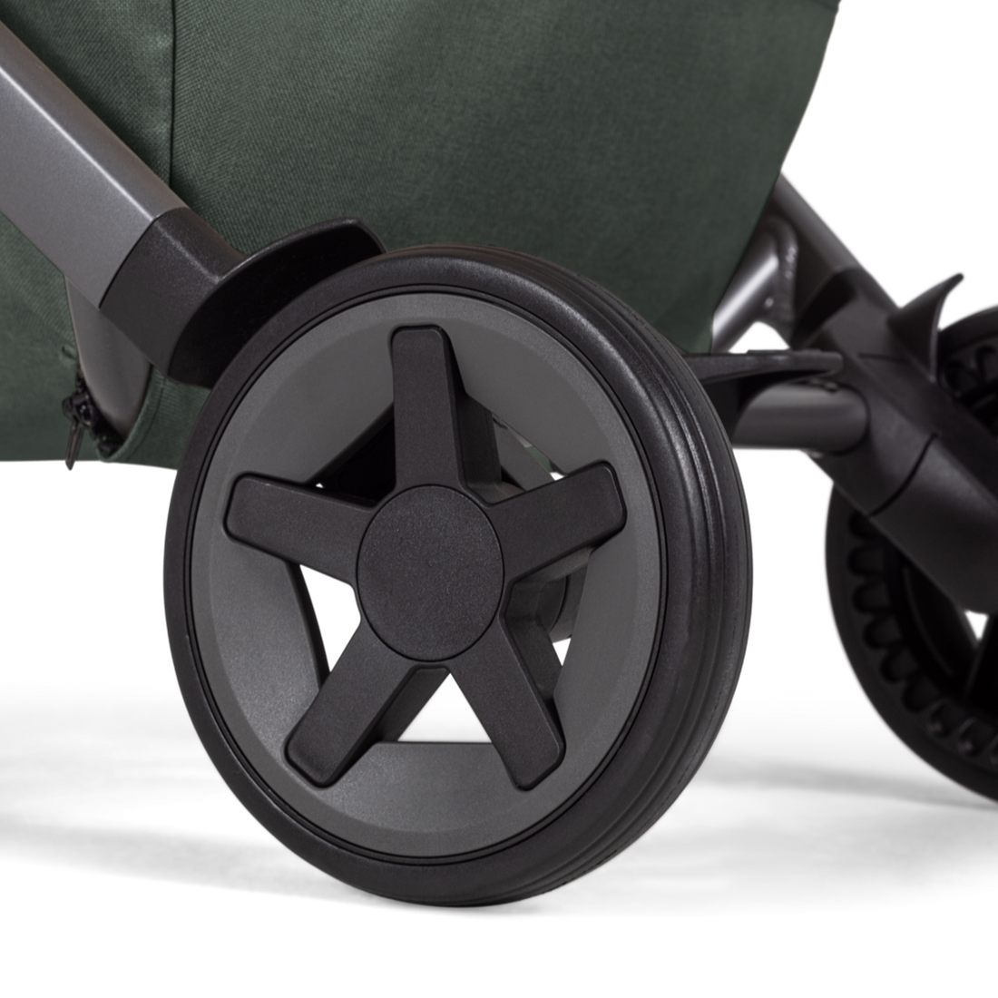 Joolz Aer² Lightweight Stroller in Forest Green, official product view 06