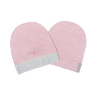 Juddlies Baby Organic Cotton Slouchy Hats Dogwood Pink 2pk