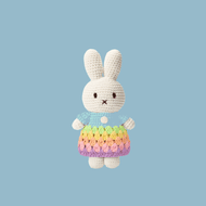 Just Dutch Miffy Rainbow Dress Blue