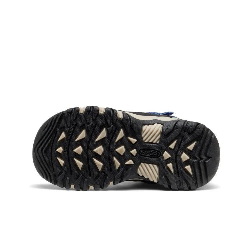 Keen Little Kids' Targhee Iv Waterproof Hiking Boot Blue Hemlock