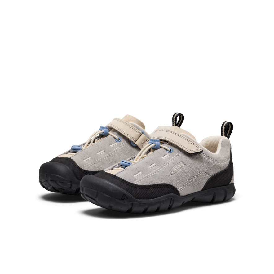 Keen Big Kids' Jasper II Alloy/Birch - paired shoes in a front three-quarter view