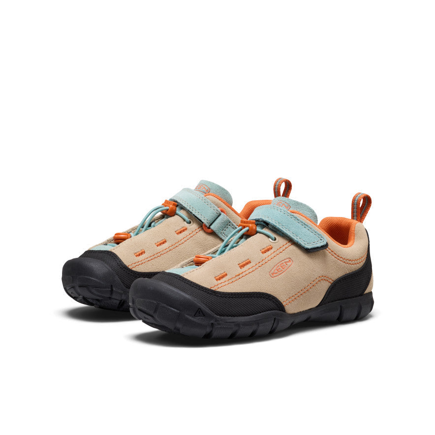 Keen Big Kids' Jasper II Safari/Aquifer - paired shoes in a front three-quarter view