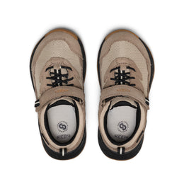 Keen Little Kids' Hightrail Waterproof Hiking Shoe Brindle/Oak Buff