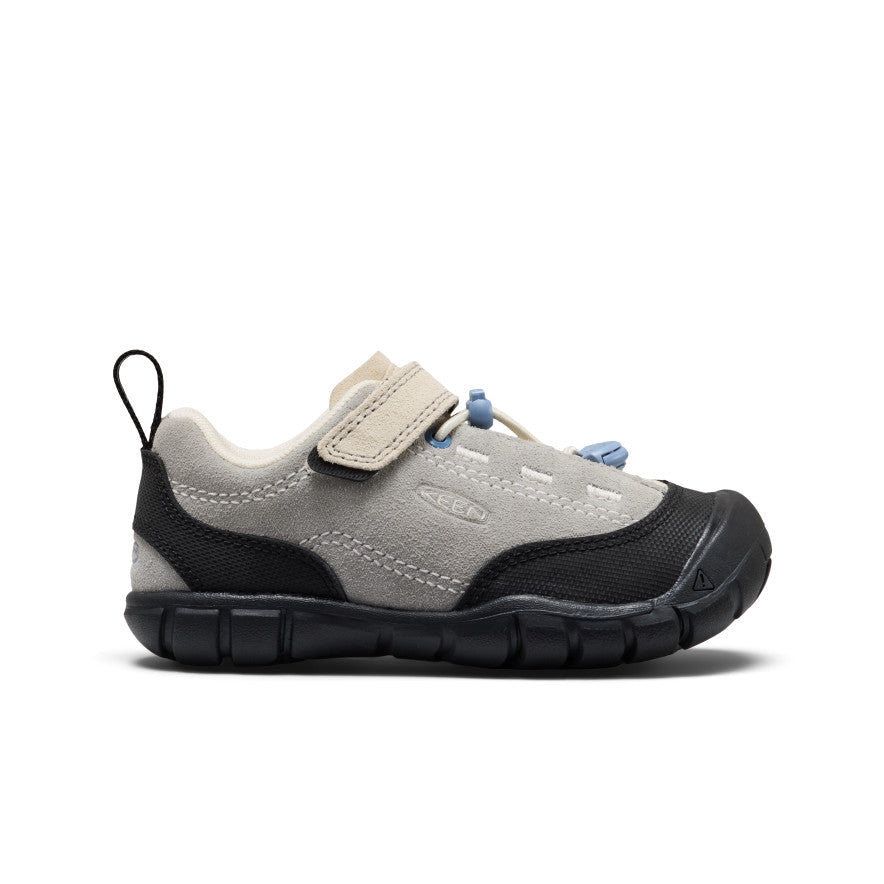 Keen Little Kids' Jasper II Alloy/Birch - side profile showing the upper and outsole