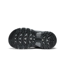 Keen Little Kids' Targhee IV Waterproof Hiking Shoe Black/Steel Grey
