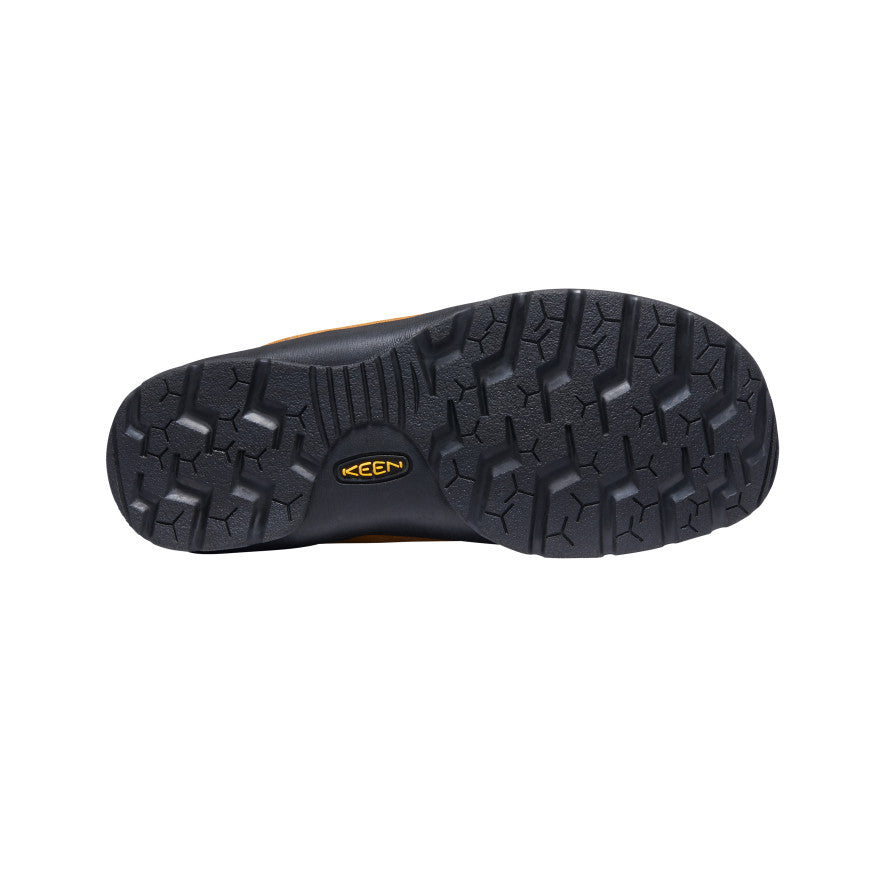 Keen Women's Jasper Sneaker Cathay Spice/Orion Blue - outsole tread and rubber traction pattern