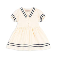 Konges Slojd Allie Sailor Dress Gots Optic White