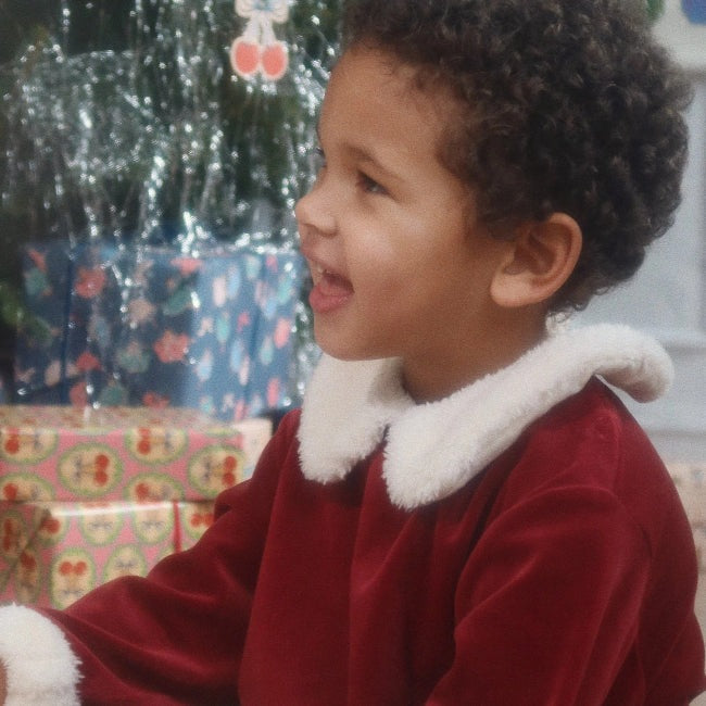 Konges Slojd Christmas Set Red Dahlia