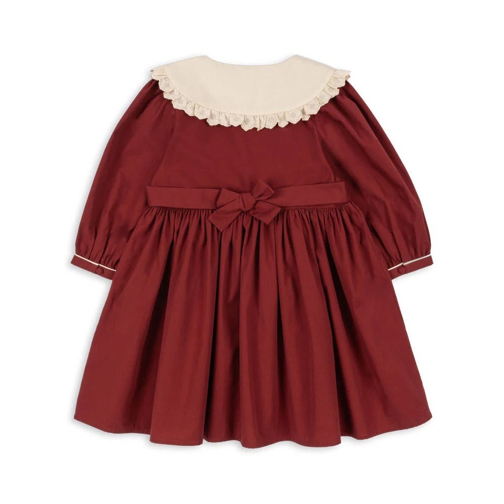 Konges Slojd Coeur Dress Red Dahlia