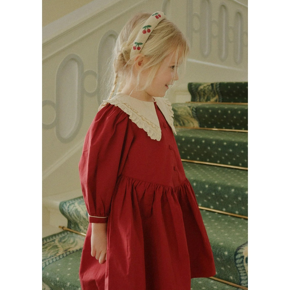 Konges Slojd Coeur Dress Red Dahlia