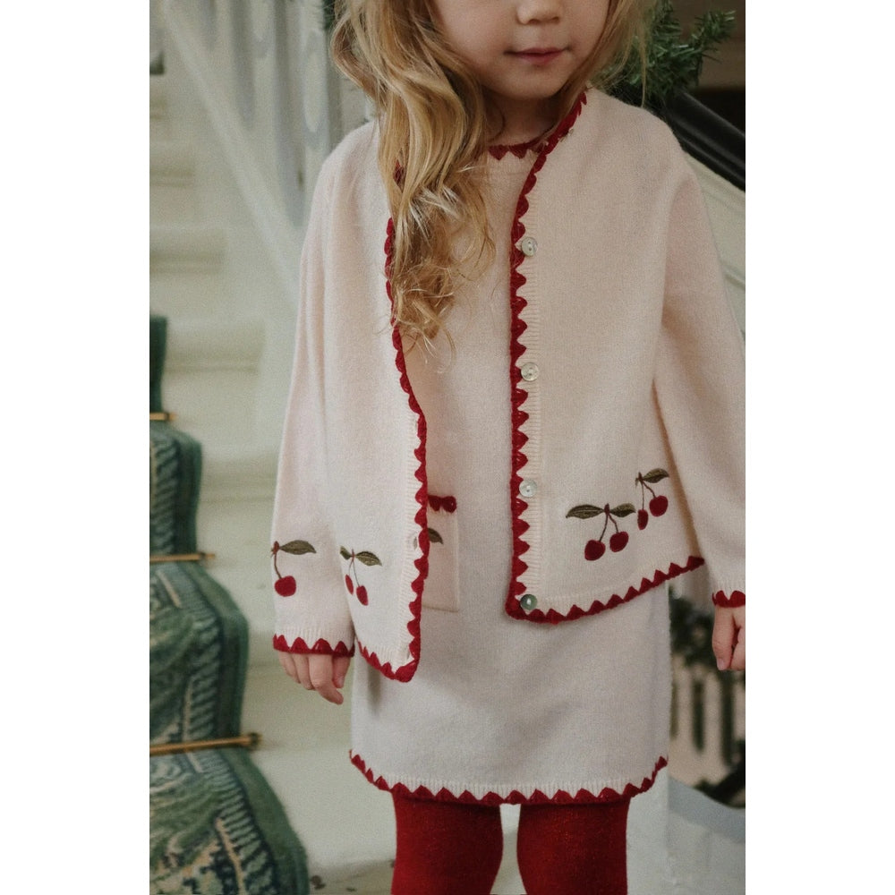 Konges Slojd Collette Cardigan Off White