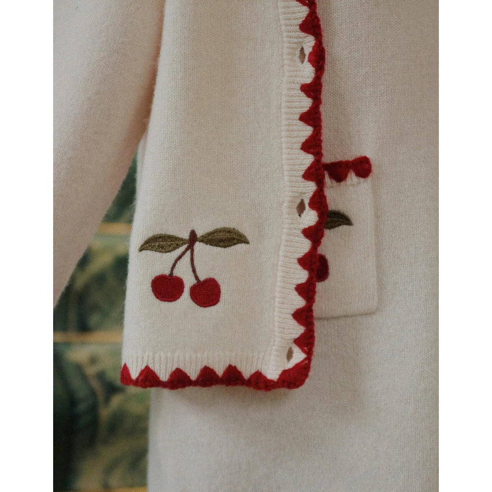 Konges Slojd Collette Cardigan Off White