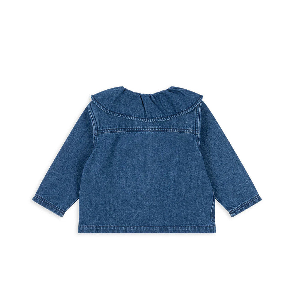 Konges Slojd Denim Shirt Gots Denim Blue Cherry