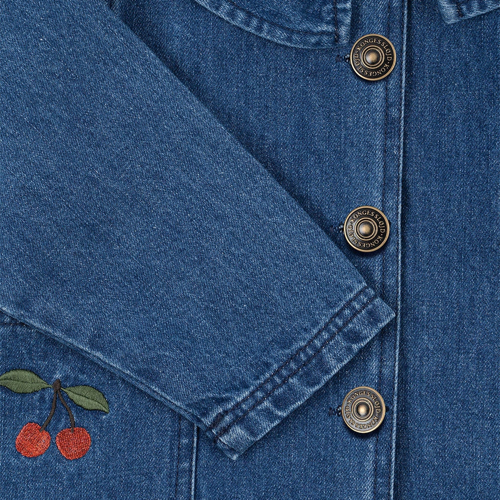 Konges Slojd Denim Shirt Gots Denim Blue Cherry