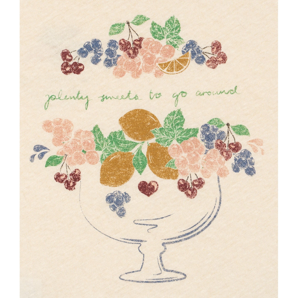 Konges Slojd Era Tee - Buttercream/Juicy