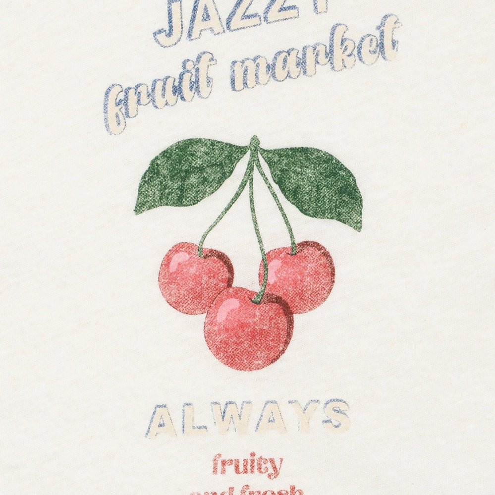 Konges Slojd Era Tee - Off White/Jazzy 6